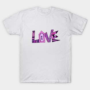 Love lettering T-Shirt